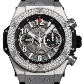 ウブロ ビッグバン ウニコ チタニウム ダイヤモンド 411.NX.1170.RX