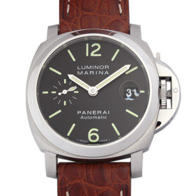 パネライ ルミノール マリーナ 40mm ブラック PAM00048