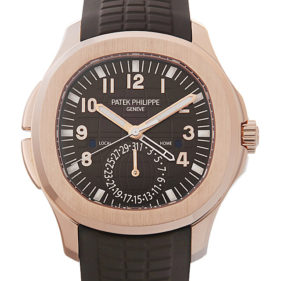 パテックフィリップ  アクアノート トラベルタイム 5164R-001