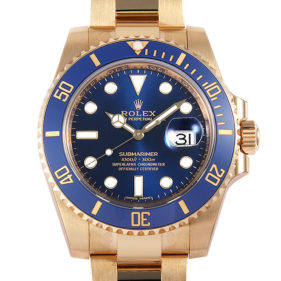 ロレックス サブマリーナ デイト 116618LB ブルー