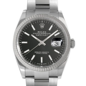 ロレックス デイトジャスト36 126234 オイスターブレス ブラック