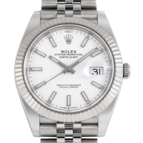 ロレックス デイトジャスト41 126334 ジュビリーブレス ホワイト