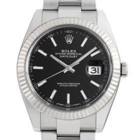 ロレックス デイトジャスト41 126334 オイスターブレス ブラック