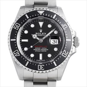 ロレックス シードゥエラー ブラック 126600 クラウン無し