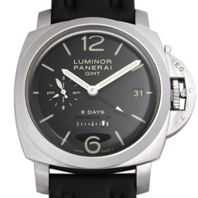パネライ ルミノール 1950 8DAYS GMT ブラック PAM00233