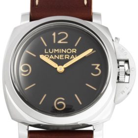 パネライ ルミノール 1950 3DAYS 47mm ブラック PAM00372