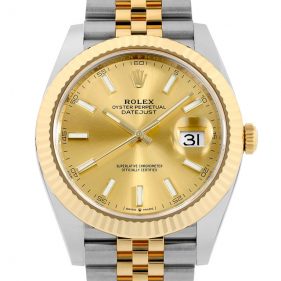 ロレックス デイトジャスト41 126333 ジュビリーブレス シャンパン