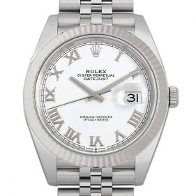 ロレックス デイトジャスト41 126334 ジュビリーブレス ホワイト/ローマ
