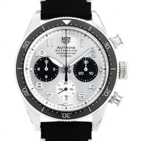 タグホイヤー オータヴィア 60周年アニバーサーリー フライバック クロノグラフ グレー CBE511B.FC8279