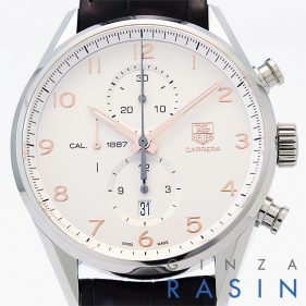 タグホイヤー カレラ1887クロノグラフ SS 43mm AT シルバー CAR2012.FC6236