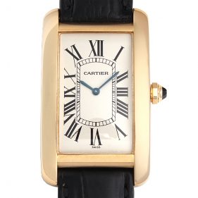 カルティエ タンク アメリカン LM YG CPCP アイボリー W2604751