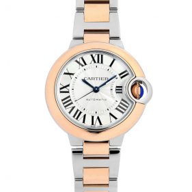 カルティエ バロン ブルー ドゥ カルティエ ウォッチ シルバー W2BB0032