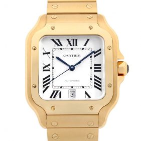 カルティエ サントスLM シルバー WGSA0029