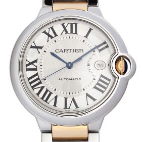 カルティエ バロンブルー LM シルバー W69009Z3