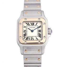 カルティエ サントスガルベ SM アイボリー W20012C4