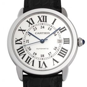 カルティエ ロンドソロ ドゥカルティエ XL シルバー W6701010