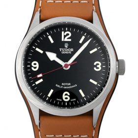 チューダー ヘリテージ レンジャー ブラウンバンドベルト ブラック 79910