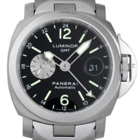 パネライ ルミノール GMT ステンレススティール チタン ブラック PAM00161