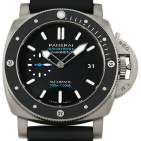 パネライ ルミノール サブマーシブル 1950 3DAYS アマグネティック チタニオ 47mm ブラック PAM01389