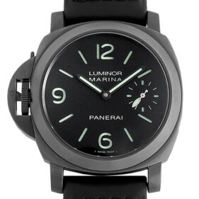 パネライ ルミノール マリーナ レフトハンド K番 2008年復刻 世界限定1000本 ブラック PAM00026