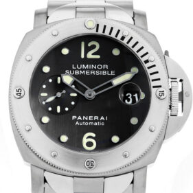 パネライ ルミノール サブマーシブル 44mm ブラック PAM00106