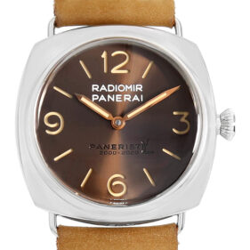 パネライ ラジオミール ヴェンティ パネリスティ20周年記念 45mm 限定1020本 ブラウン PAM02020