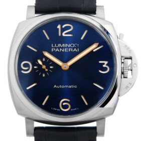 パネライ ルミノール ドゥエ 3DAYS チタニオ 45mm ブルー PAM00729