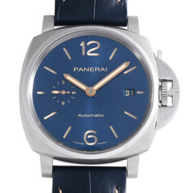 パネライ ルミノール ドゥエ 3DAYS チタニオ 42mm   ブルー PAM00927