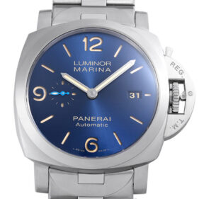 パネライ ルミノール マリーナ 44mm ブルー PAM01058