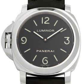 パネライ ルミノール ベース レフトハンド ブラック PAM00219