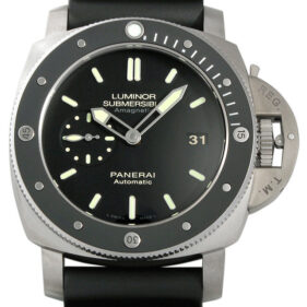 パネライ ルミノール サブマーシブル 1950 アマグネティック 3DAYS チタニオ 47ｍｍ  ブラック PAM00389