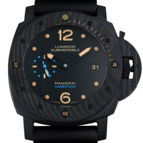 パネライ ルミノール サブマーシブル 1950 3DAYS カーボテック 47mm ブラック PAM00616