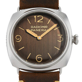 パネライ ラジオミール アイリーン 45mm ブラウン PAM01243
