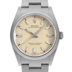 ロレックス オイスターパーペチュアル36 ベージュ 126000