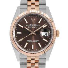 ロレックス デイトジャスト36 126231 ジュビリーブレス チョコレート