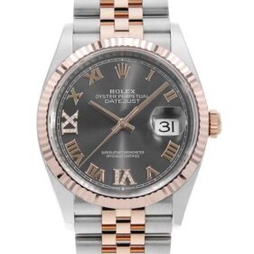 ロレックス デイトジャスト36 126231 ジュビリーブレス スレートVI/IXダイヤ