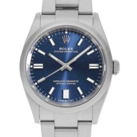 ロレックス オイスターパーペチュアル36 ブルー 126000