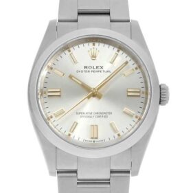 ロレックス オイスターパーペチュアル36 シルバー 126000