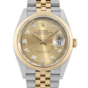 ロレックス デイトジャスト36 126233G ジュビリーブレス シャンパン