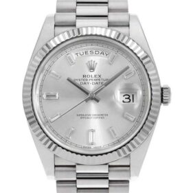 ロレックス デイデイト40 228239A シルバー