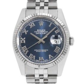 ロレックス デイトジャスト ジュビリーブレス 116234 ブルー