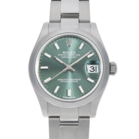 ロレックス デイトジャスト オイスターブレス 278240 ミントグリーン