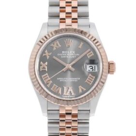 ロレックス デイトジャスト31 278271 スレートVIダイヤ