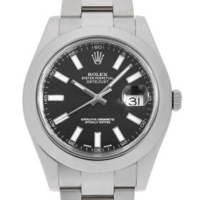 ロレックス デイトジャストII 116300 ブラック