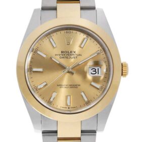 ロレックス デイトジャスト41 126303 シャンパン