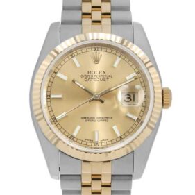 ロレックス デイトジャスト ジュビリーブレス 116233 シャンパン