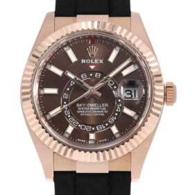 ロレックス スカイドゥエラー 326235 チョコレート