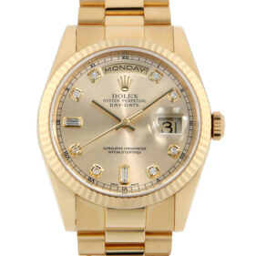 ロレックス デイデイト 118238A シャンパン