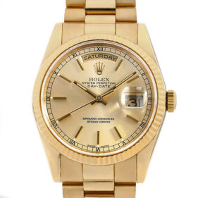 ロレックス デイデイト 118238 シャンパン