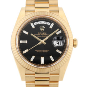 ロレックス デイデイト40 228238A ブラック